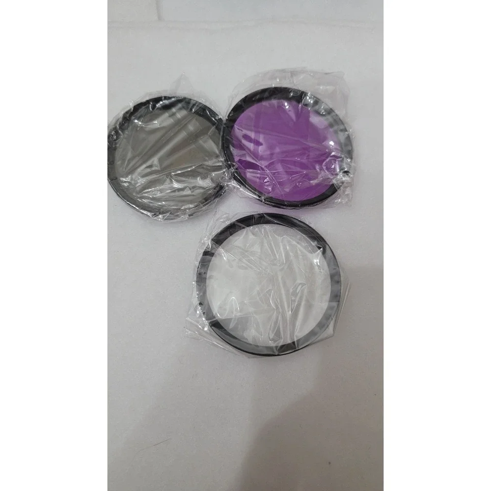 UV+CPL+FLD Lens Filter Set 55mm For Cannon For Sony Lens Digital‎ SLRs New